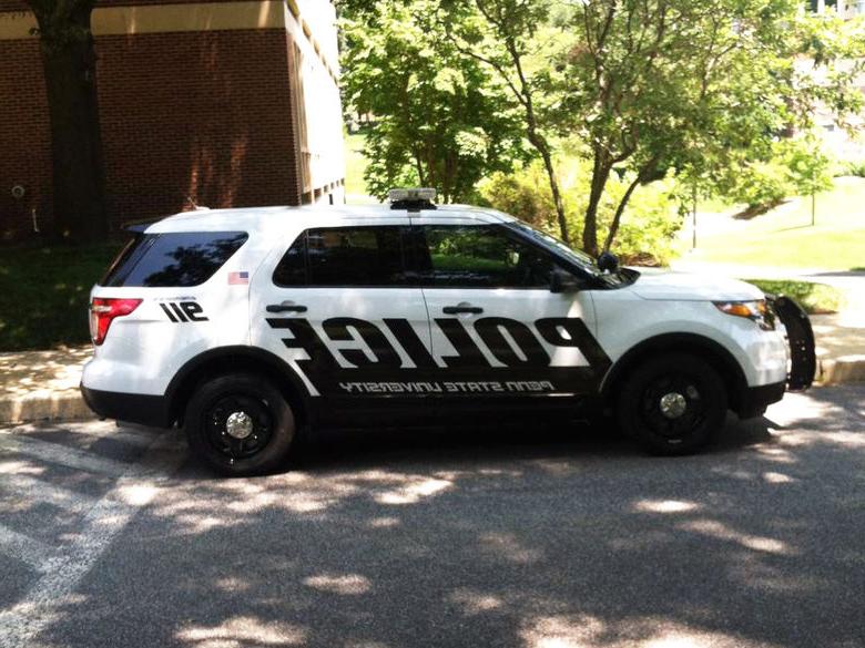 penn state university police car